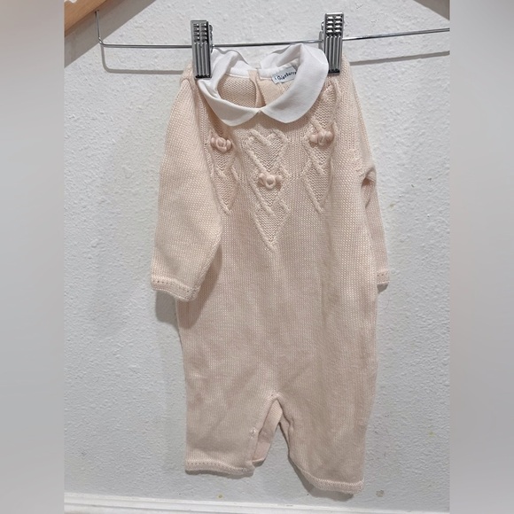 igianburrasca Other - I gianburrasca Knitted One Piece in Light Pink/peach color